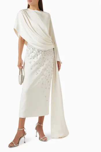 Isabella Dress in Crepe de Chine