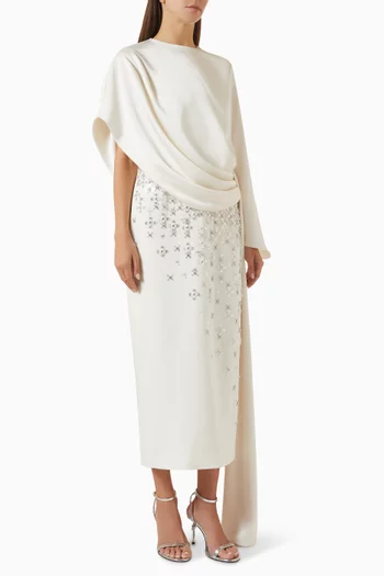 Isabella Dress in Crepe de Chine