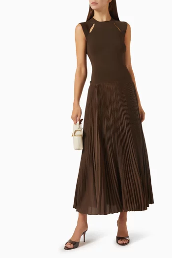 Nereus Knit Maxi Dress in Light Viscose