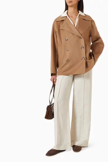 Apollo Light Double Face Jacket in Wool