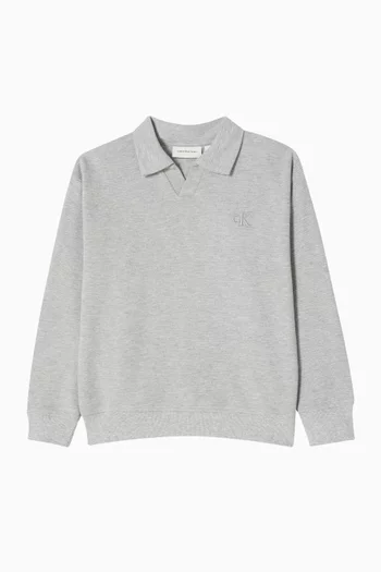 Rugby Ottoman Sweatshirt in Fleece