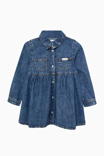 Shirt Dress in Denim