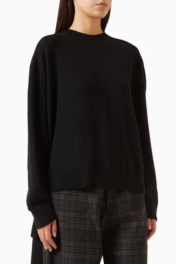 Addison  Knit Scarf Top in Cashmere & Wool
