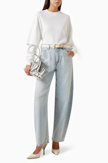 Troy Double Sleeve Feathers T-shirt