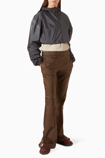 Technical Fabric Windbreaker Jacket