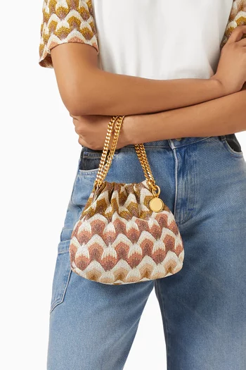 Small Caperdoni Chain Bucket Bag