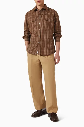 Classic-fit Shirt in Wool
