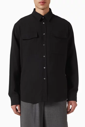 Classic-fit Shirt in Wool
