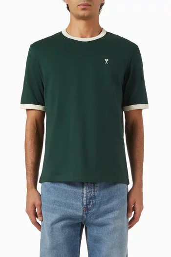 Ami de Coeur T-shirt in Cotton Jersey