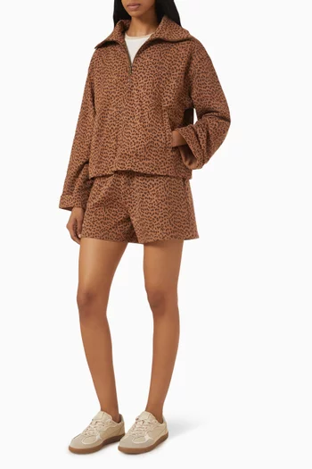 Javan Jones Quarter-zip Sweatshirt in Organic Cotton