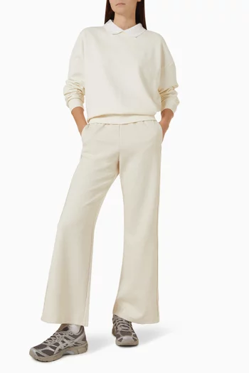 Pascal Collared Crew Sweatshirt in Organic Cotton