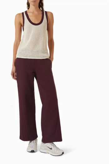Fenway Wales Knit Tank Top in Organic Cotton