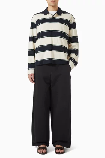 Polo T-shirt in Interlock-cotton