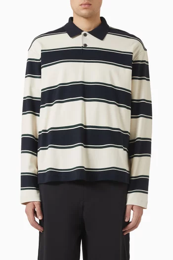 Polo T-shirt in Interlock-cotton