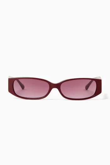 Tala Square Frame Sunglasses in Acetate