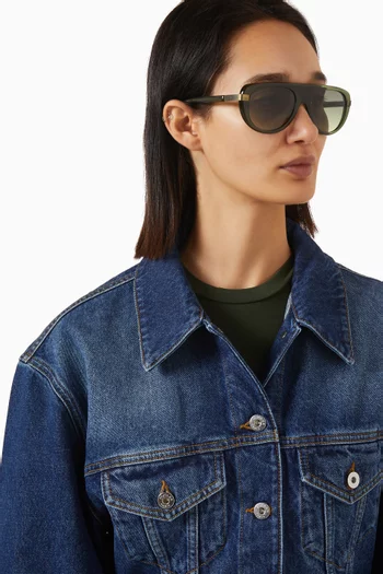 Sol D-frame Sunglasses in Acetate