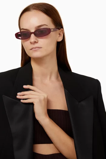 Rio Square Frame Sunglasses in Acetate