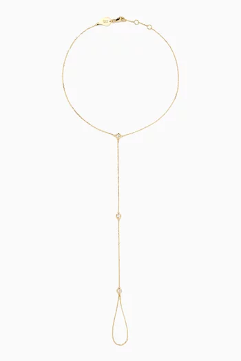 Classic Foot Chain in 18kt Gold