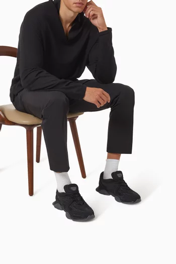 Eris Sneakers in Leather & Textile