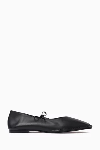 Sway Ballerina Flats in Leather