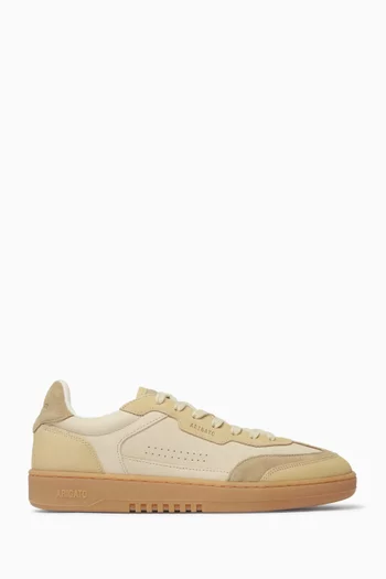 Dice T-Toe Sneakers in Leather & Suede