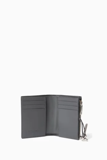 Small Andiamo Bi-fold Wallet in Intrecciato Nappa