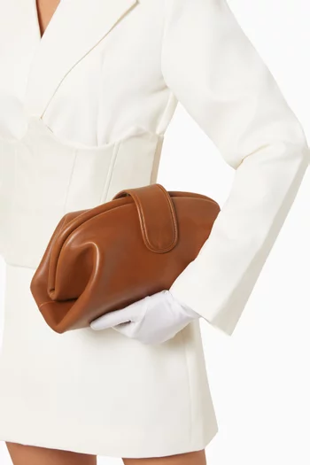 Teen Lauren 1980 Clutch in Weathered Leather