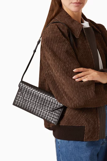 Piccolo Envelope Pouch in Intrecciato Nappa