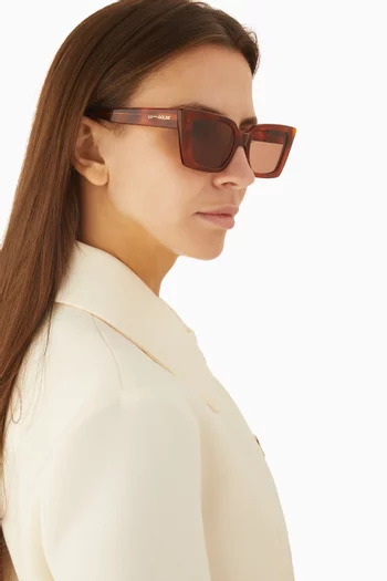 Lucia Cat-eye Sunglasses in Acetate