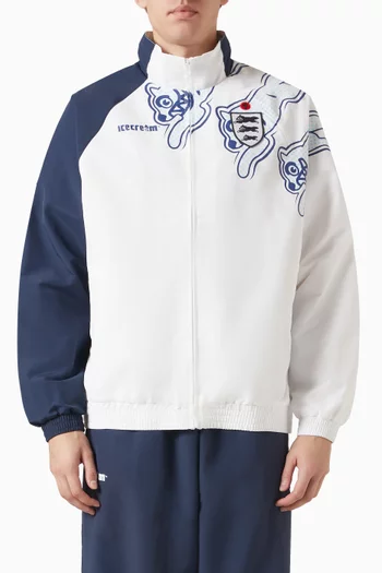 Running Dog Panelled Track Top