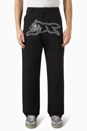 Running Dog Cargo Pants in Cotton
