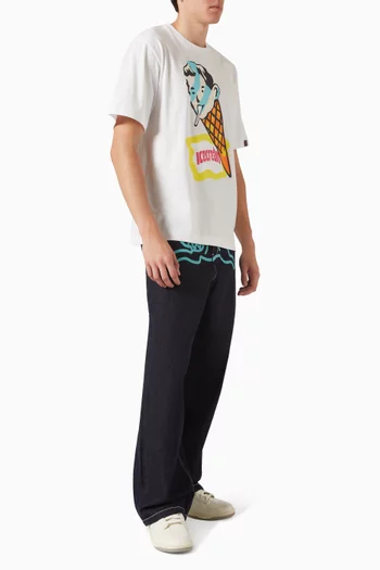 Cone Man T-shirt in Cotton Jersey