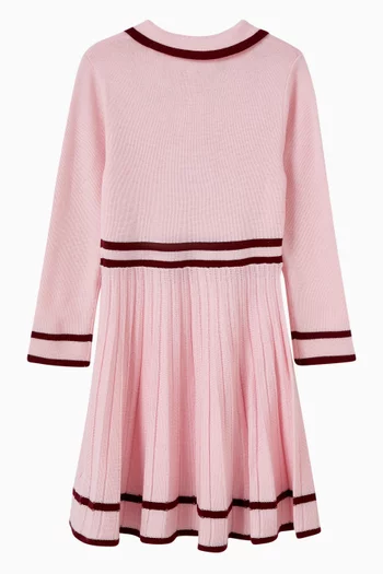 Rosewater Dress in Wool-blend