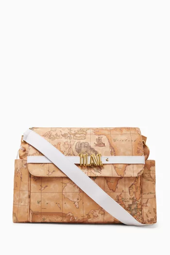 Map-print Changing Bag