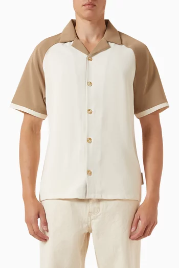 Salim Contrast Raglan Shirt