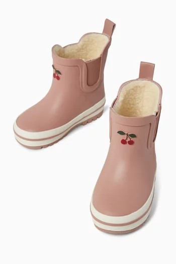 Roi Cherry Rain Boots