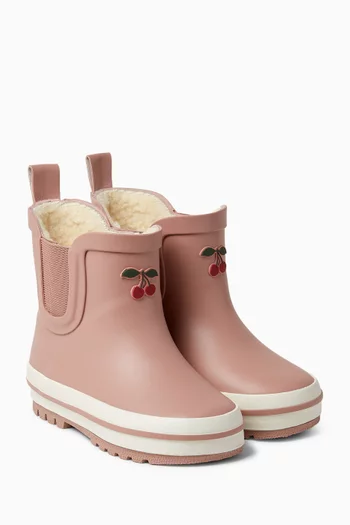 Roi Cherry Rain Boots