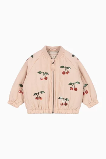 Juno Embellished Bomber Jacket