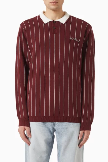 Signature Polo T-shirt in Knit