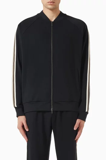 Signature Track Jacket in Jersey
