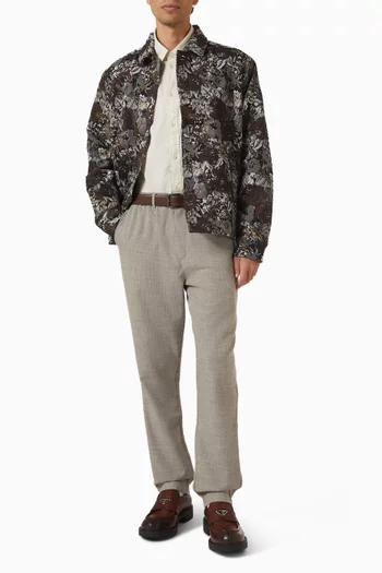 Garment-dyed Shirt in Cotton
