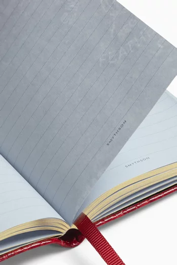 Panama Notebook in Croc-embossed Leather
