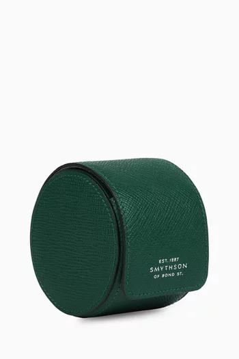 Single Watch Roll in Panama Leather