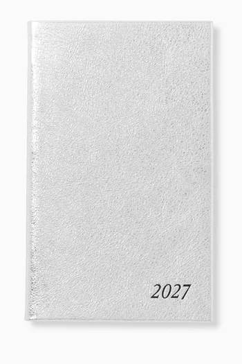 2027 Panama Weekly Diary in Calf Leather