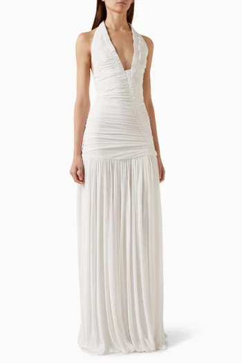 Orion Pleated Gown