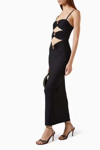 Pierced Orbit Column Dress