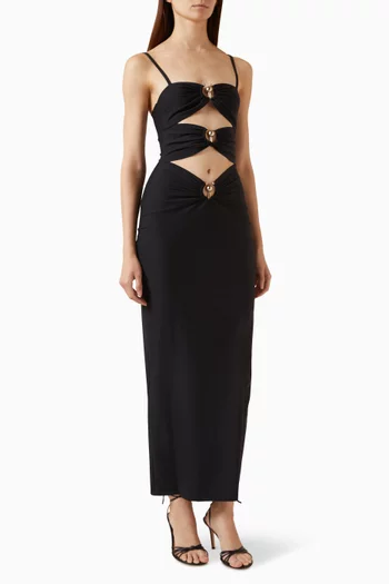 Pierced Orbit Column Dress