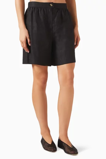 Dakota Shorts in Linen