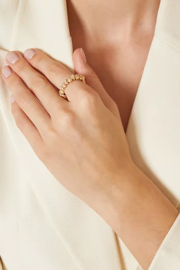 Roma Diamond Ring 18kt Gold