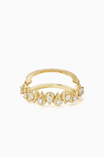 Roma Diamond Ring 18kt Gold